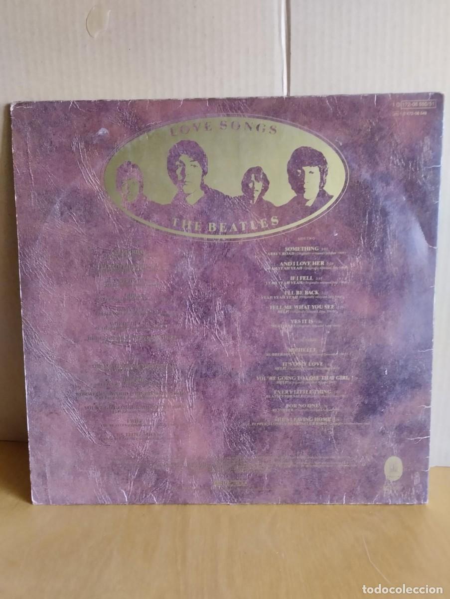 Discos de vinilo: THE BEATLES --- LOVE SONGS - Foto 2