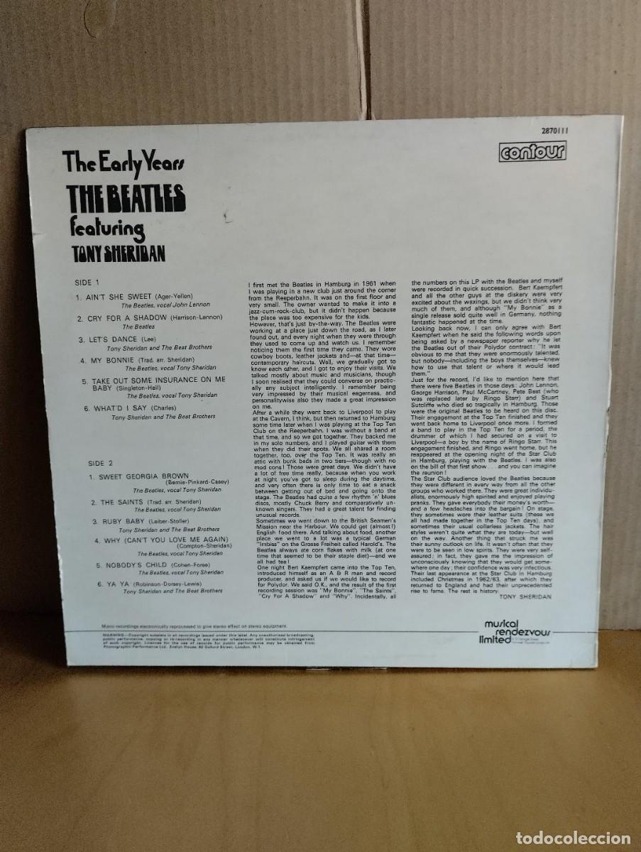 Discos de vinilo: THE BEATLES --- THE EARLY YEARS - Foto 2