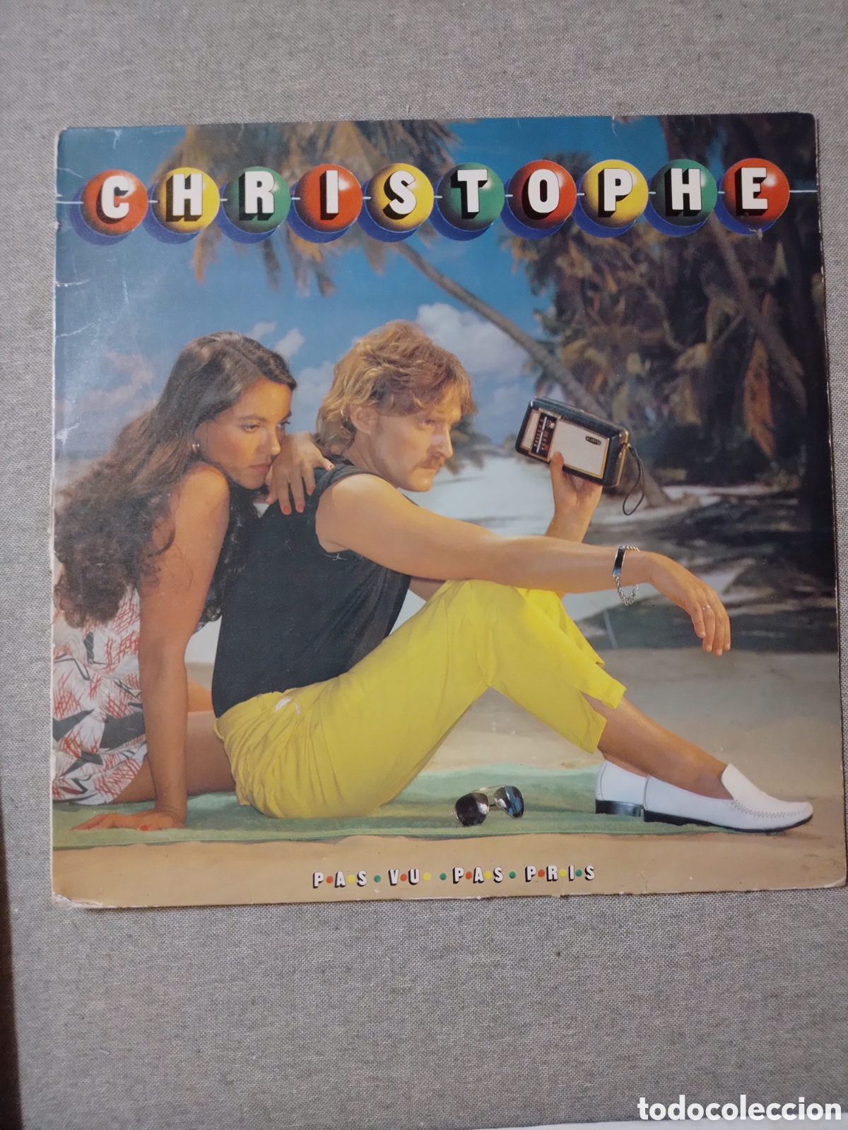 Discos de vinilo: Christophe. Pas vu pas pris. - Foto 1