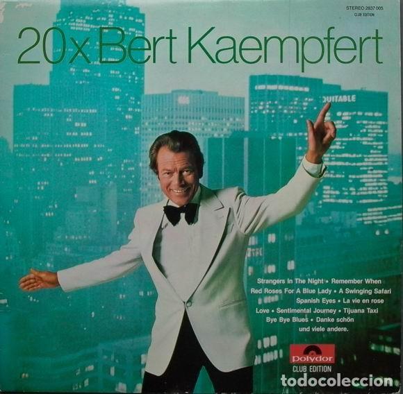 Discos de vinilo: Bert Kaempfert &lrm;&ndash; 20 X Bert Kaempfert - Foto 1