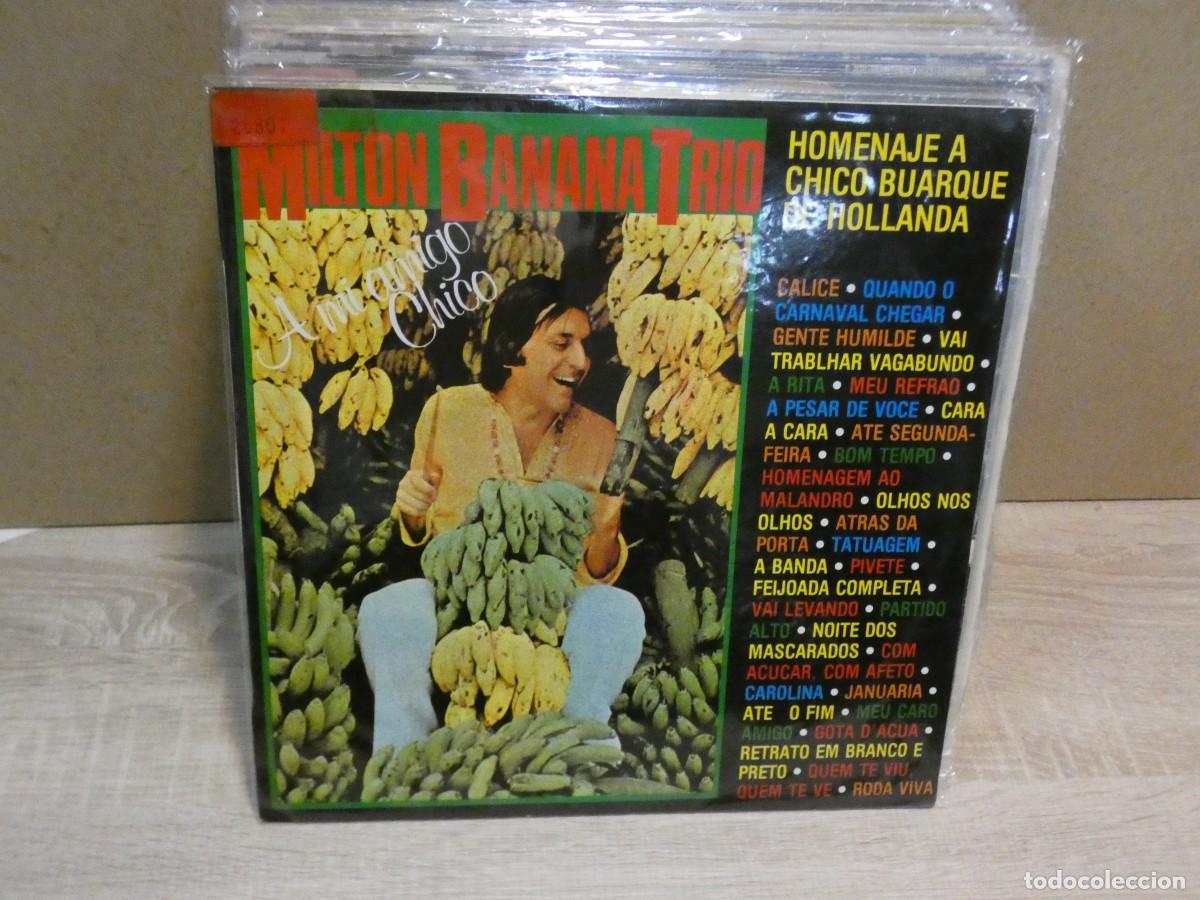 Discos de vinil: ARKANSAS1980 LP DISCO BASTANTE USADO, AUN REPRODUCIBLE MILTON BANANA TRIO PROMO WHITE LABEL 1979