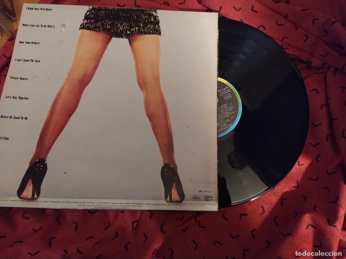 Discos de vinilo: TINA TURNER PRIVATE DANCER LP. ORIGINAL spa - Foto 2