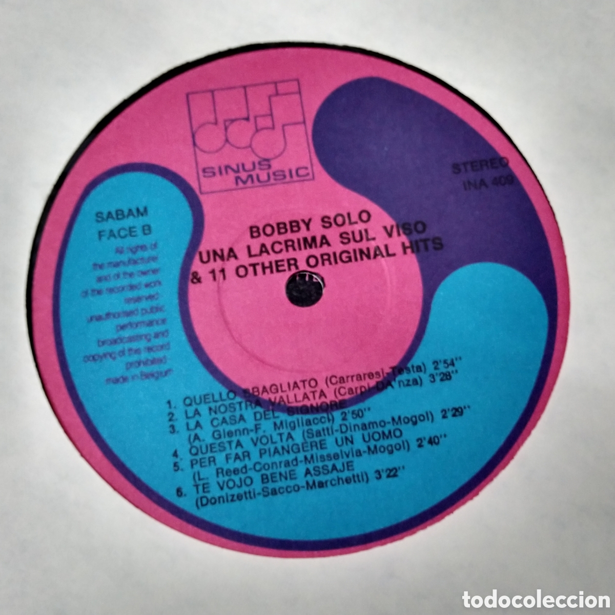 Discos de vinilo: BOBBY SOLO - INTERNATIONAL ARTISTS - LP - Foto 3