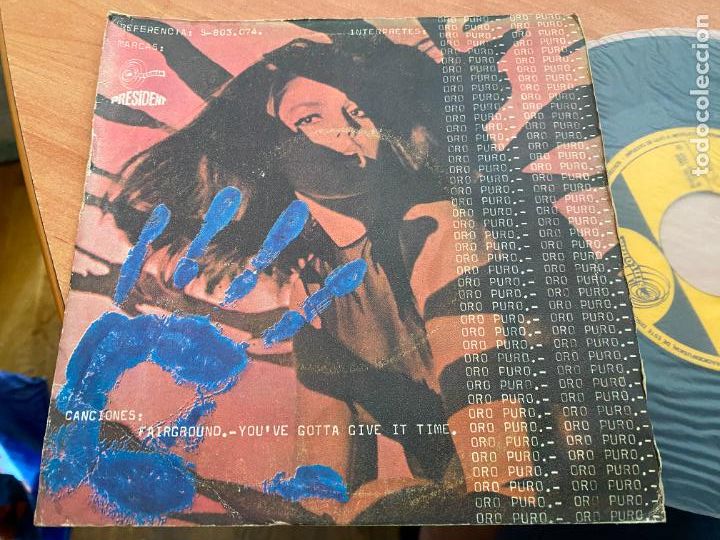 Disques de vinyle: ORO PURO (FAIRGROUND) SINGLE ESPA&Ntilde;A 1969 (EPI03)