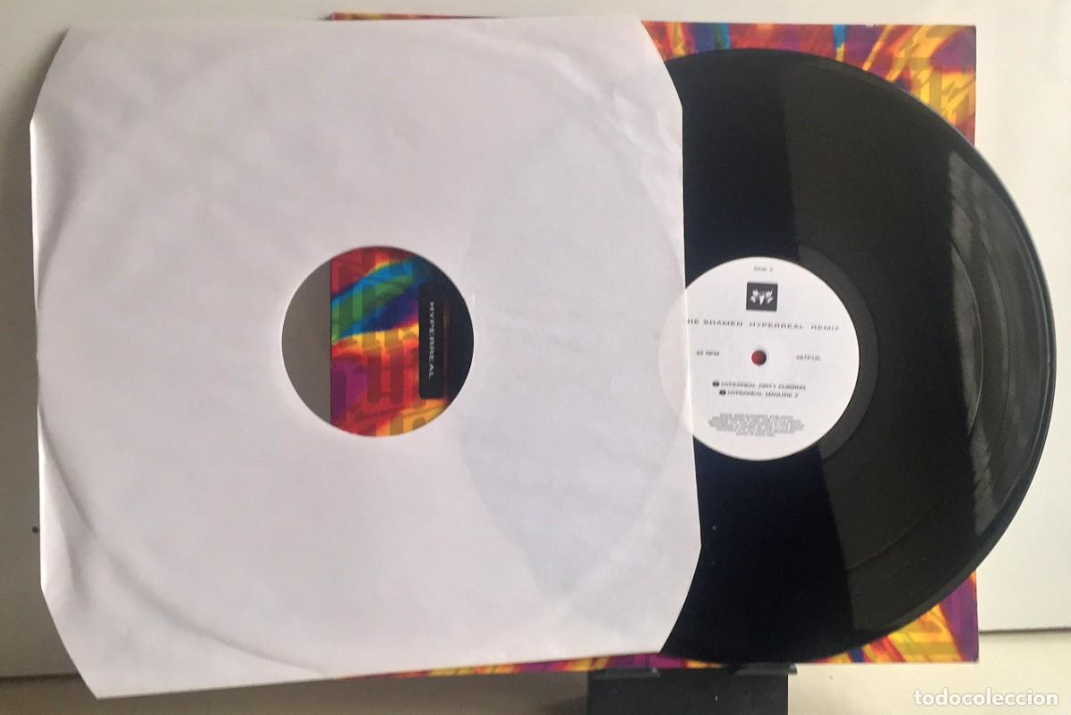 Discos de vinilo: The Shamen &ndash; Hyperreal (Remix) - MAXI 12&rdquo; - Foto 3