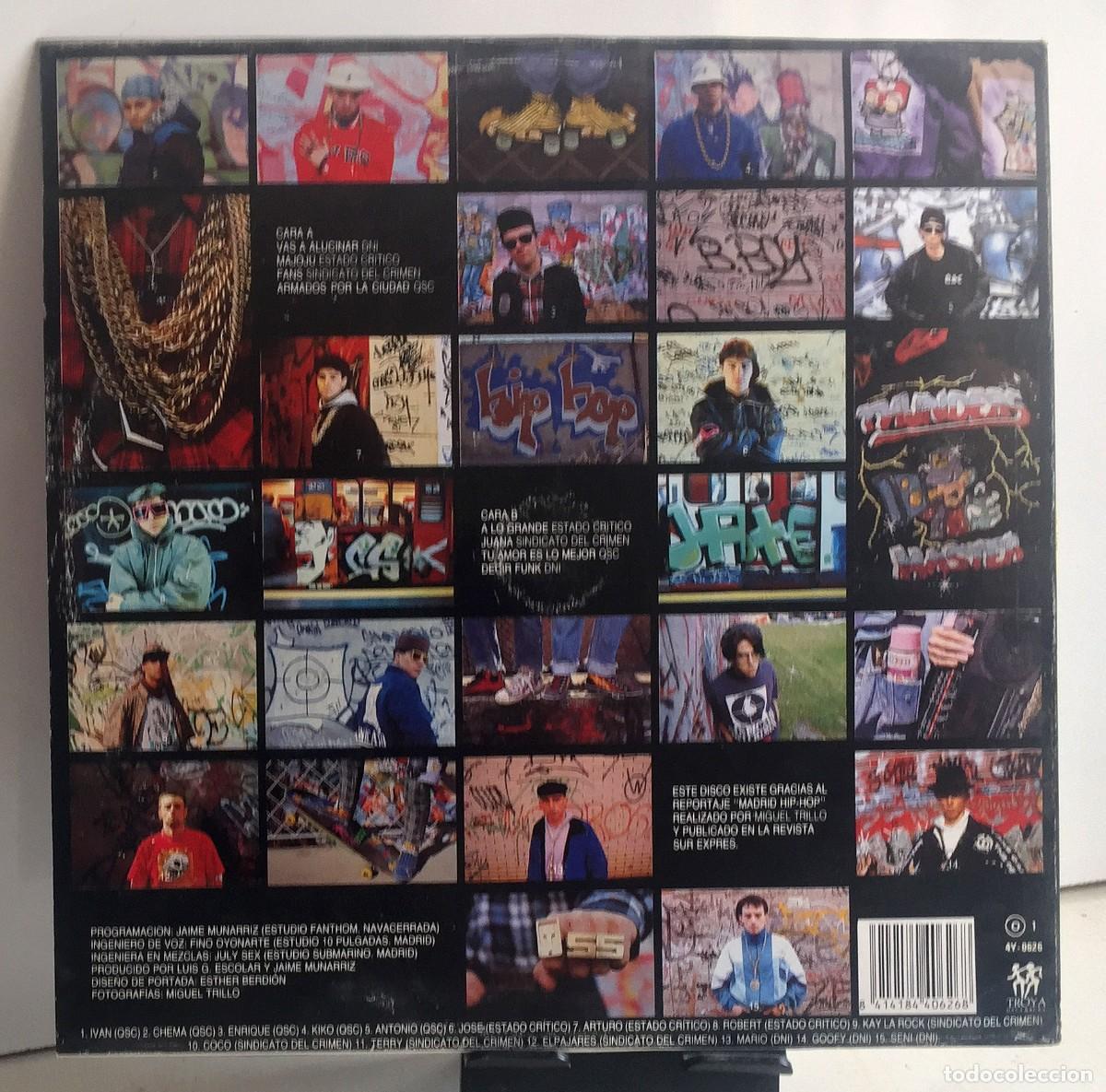 Discos de vinilo: VV. AA. - Madrid Hip Hop - LP - Foto 2