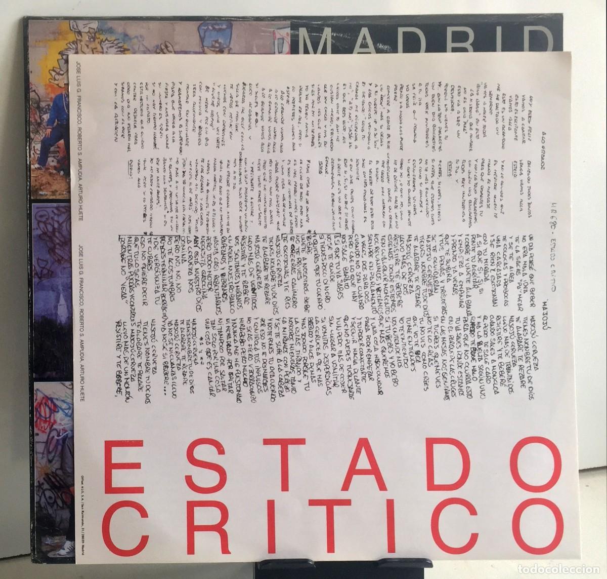 Discos de vinilo: VV. AA. - Madrid Hip Hop - LP - Foto 3