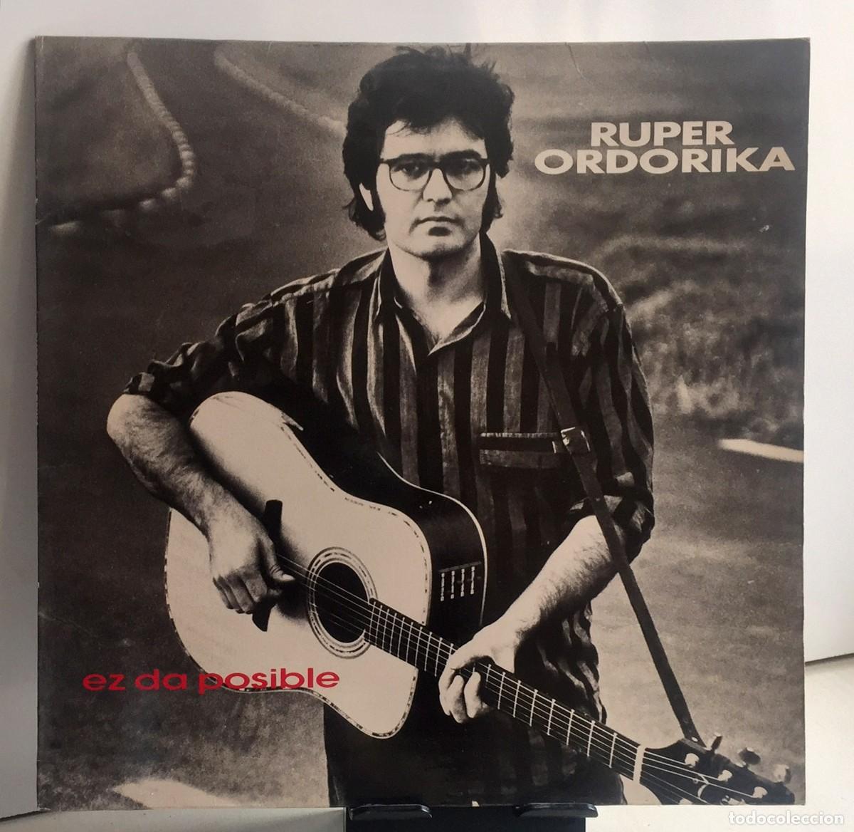 Discos de vinilo: Ruper Ordorika - Ez Da Posible - LP - Foto 1