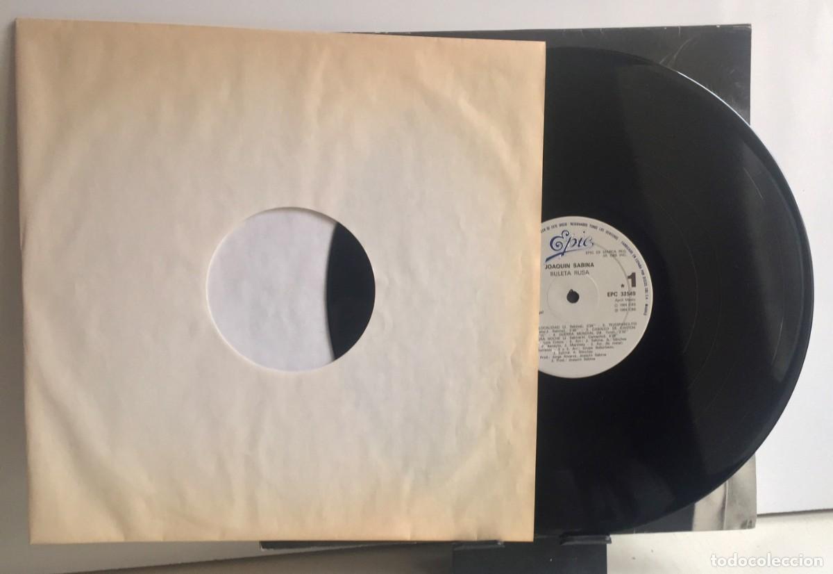 Discos de vinilo: Joaqu&iacute;n Sabina - Ruleta Rusa - LP - Foto 3