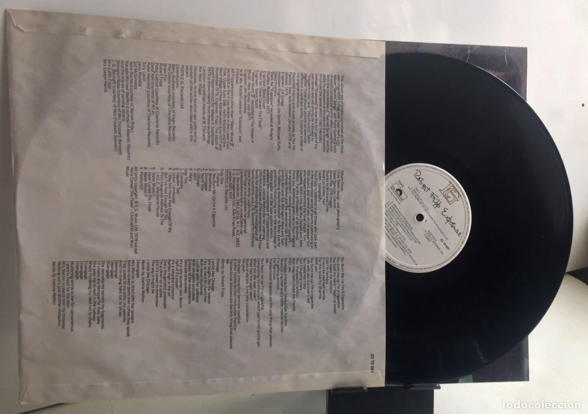 Discos de vinilo: Robert Fripp - Exposure - LP - Foto 3