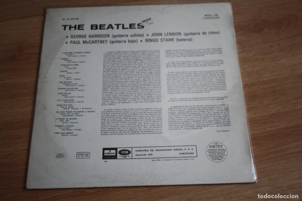 Discos de vinilo: THE BEATLES, DISCO DEBUT. EMI- ODEON RECORDS, , - Foto 2