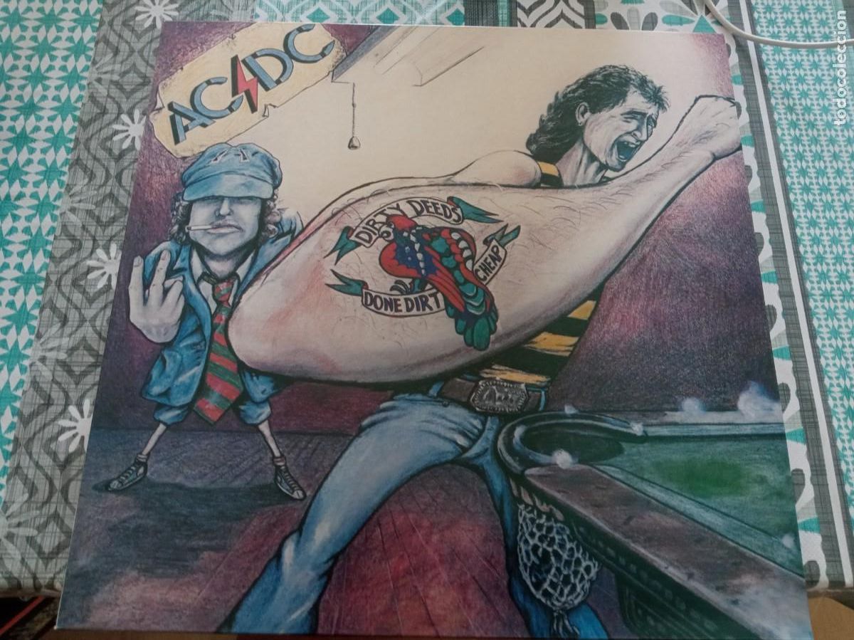 Discos de vinilo: AC/DC DIRTY DEEDS DONE DIRT CHEAP LP VINILO - Foto 1