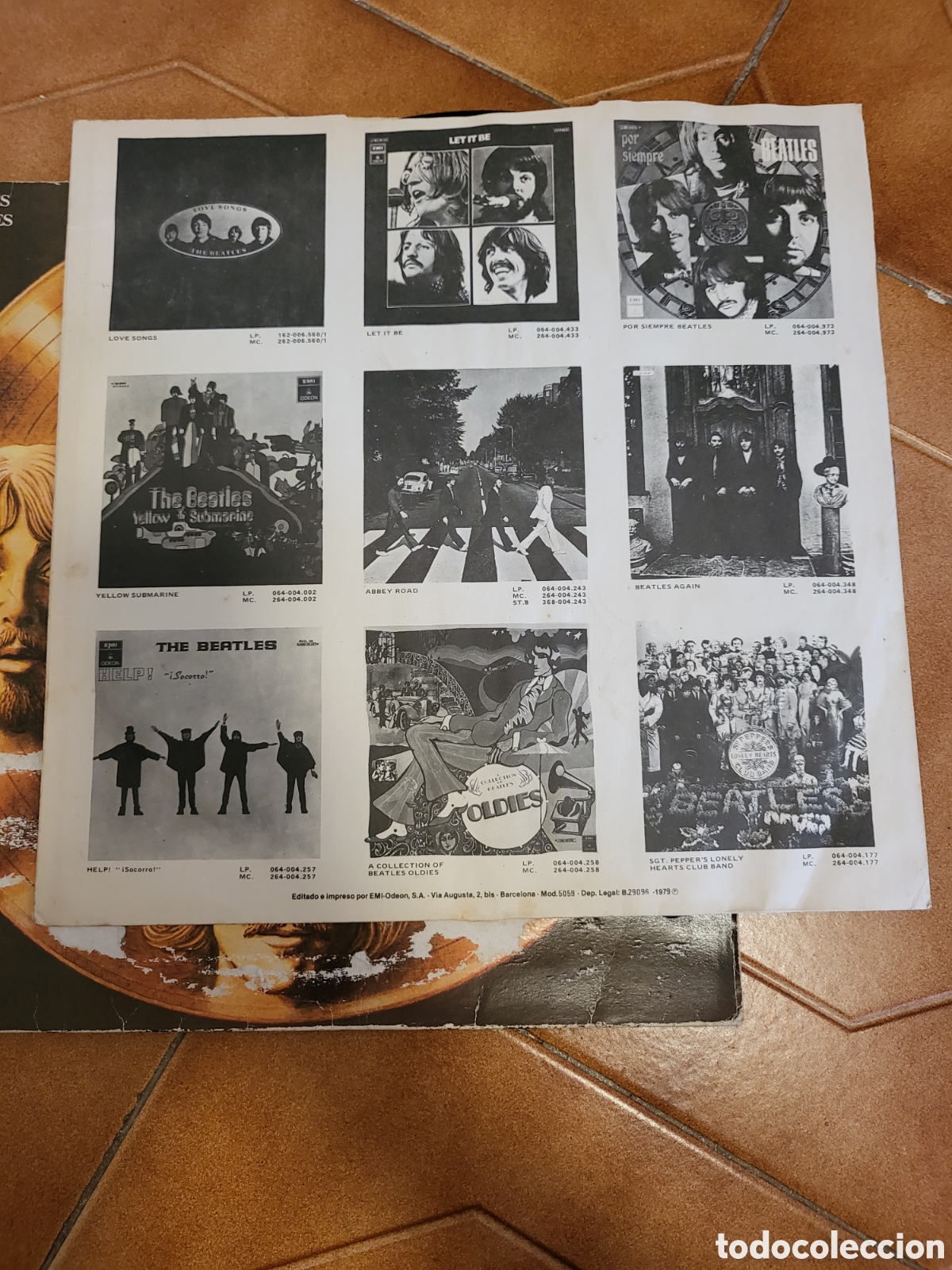 Discos de vinilo: DISCO DE VINILO L. P. DE THE BEATLES, 20 EXITOS DE ORO 1979 - Foto 3