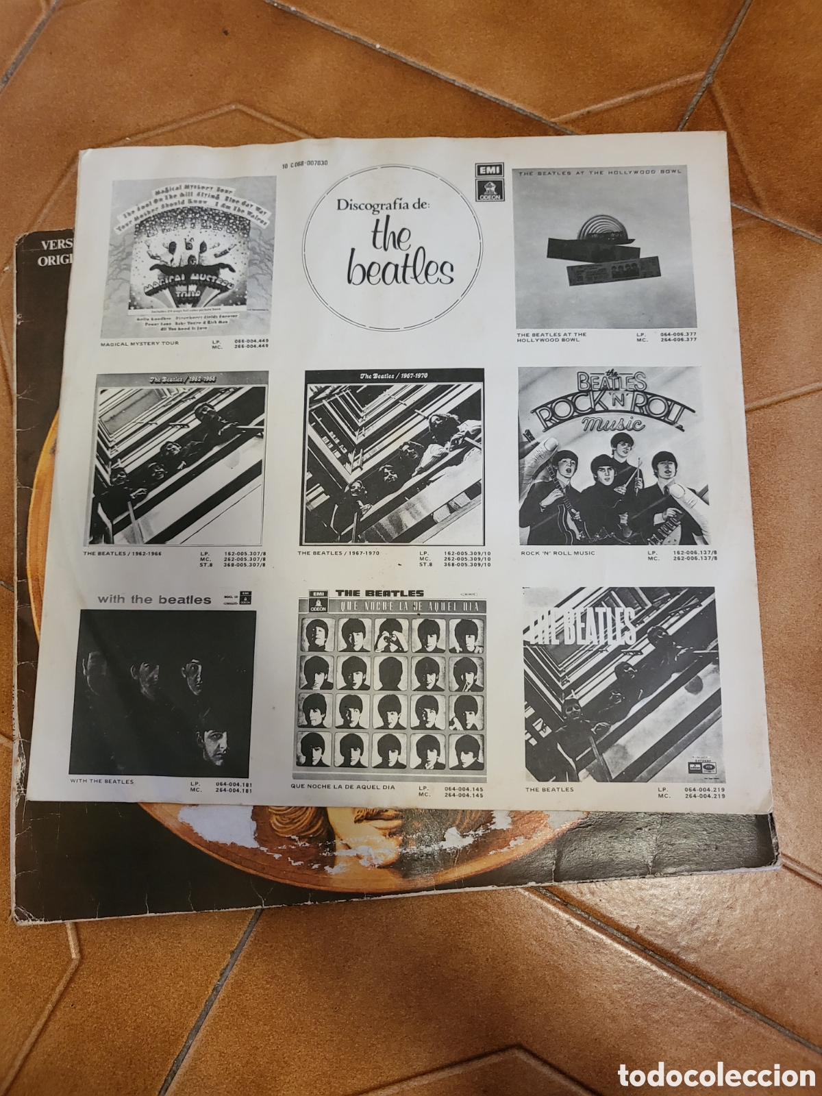 Discos de vinilo: DISCO DE VINILO L. P. DE THE BEATLES, 20 EXITOS DE ORO 1979 - Foto 4