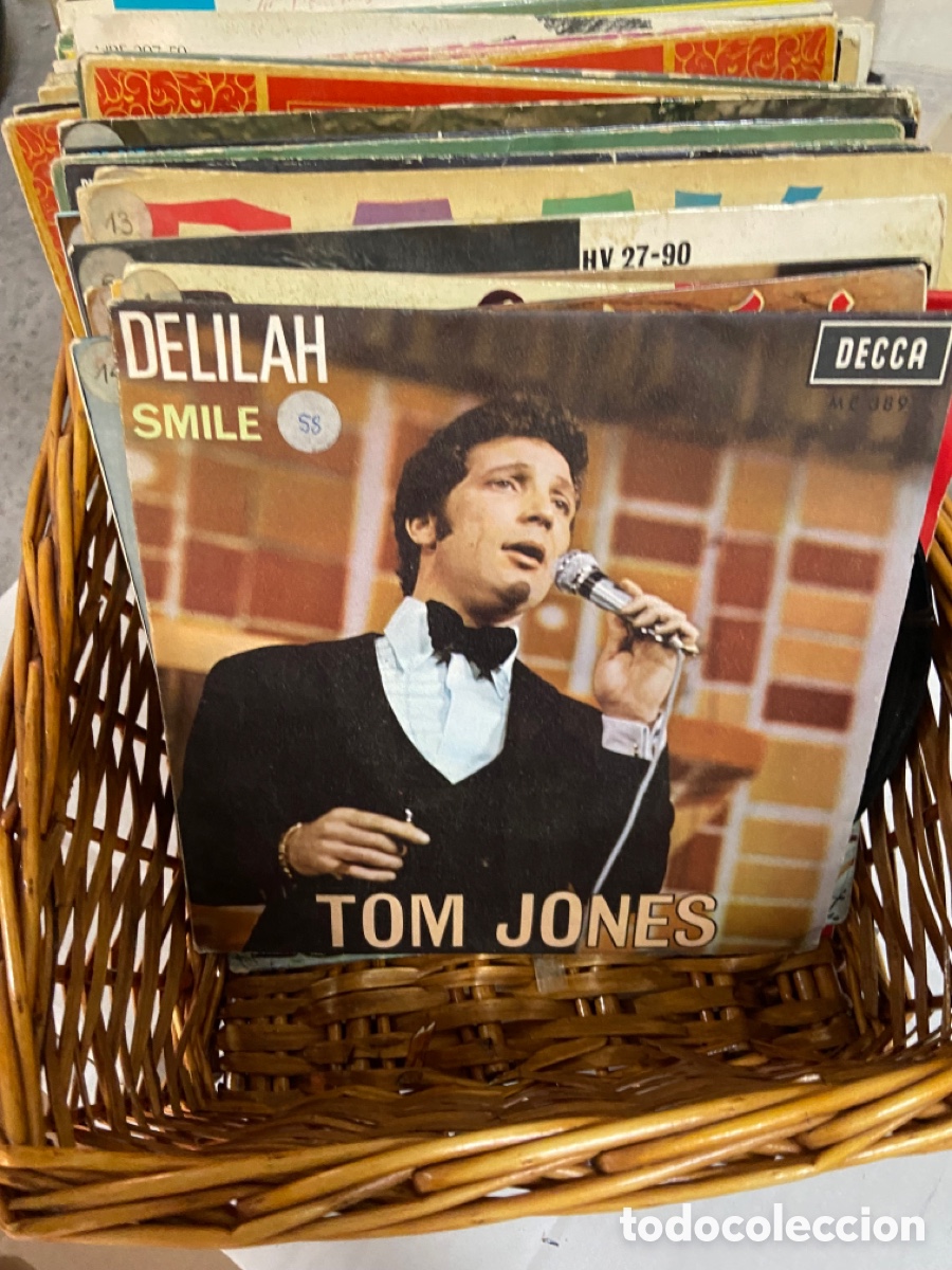 Discos de vinilo: Vinilo tom jones DELILAH SMILE - Foto 1