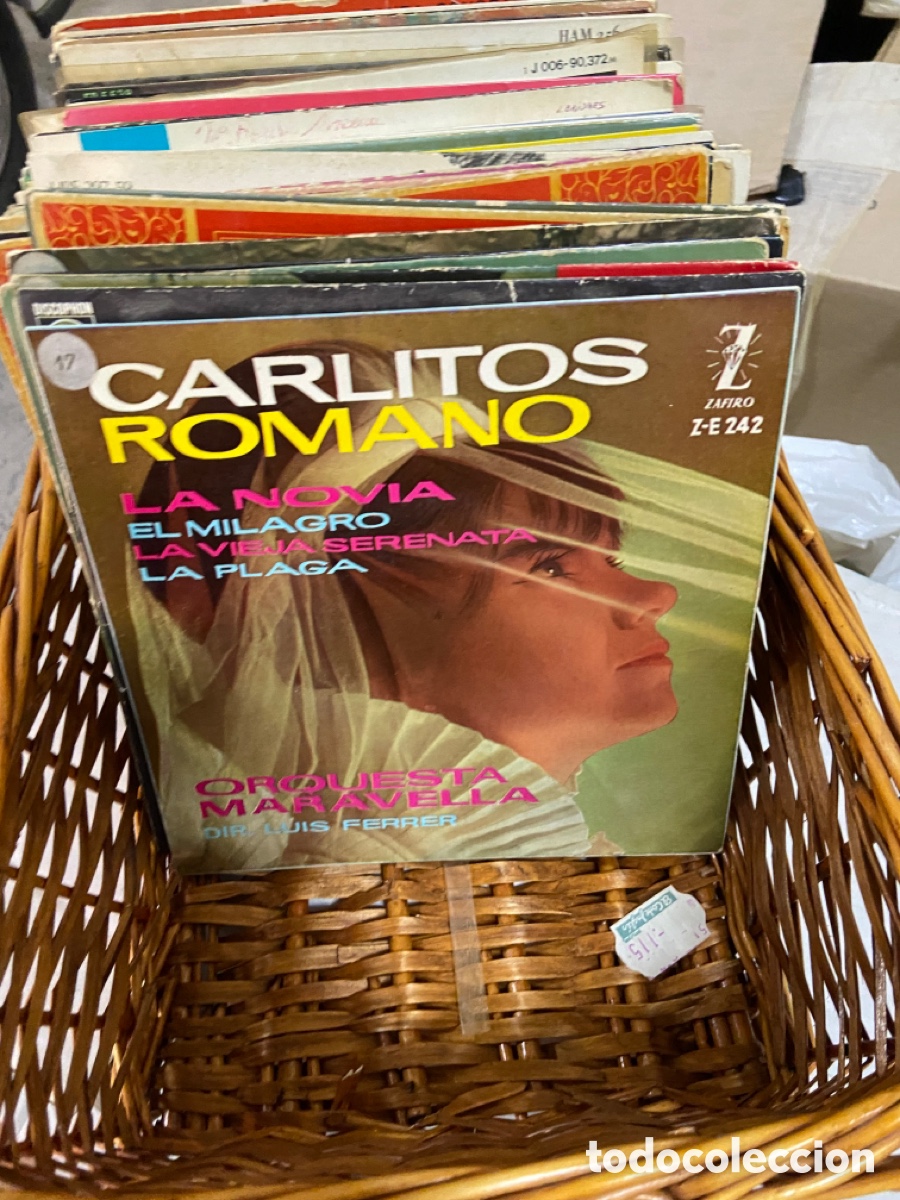 Discos de vinilo: Vinilo carlitos romano - Foto 1