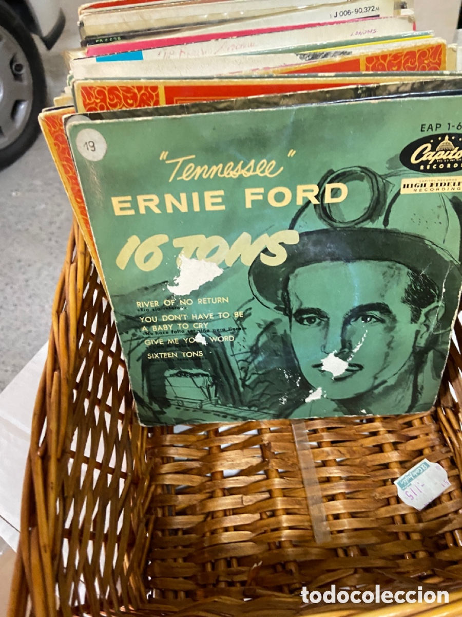 Discos de vinilo: Vinilo tennessee 16 tons Ernie ford - Foto 1