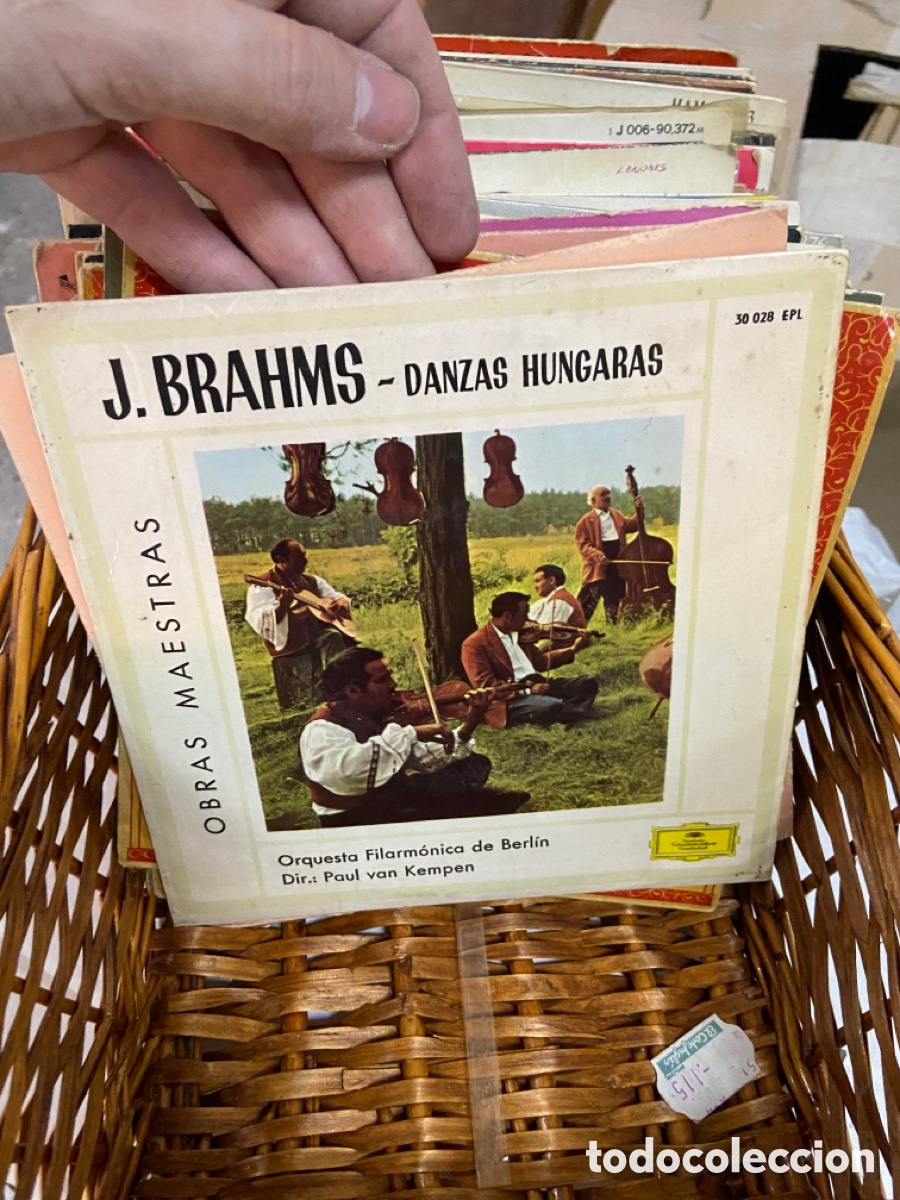 Discos de vinilo: Vinilo J. BRAHMS - DANZAS HUNGARAS - Foto 1