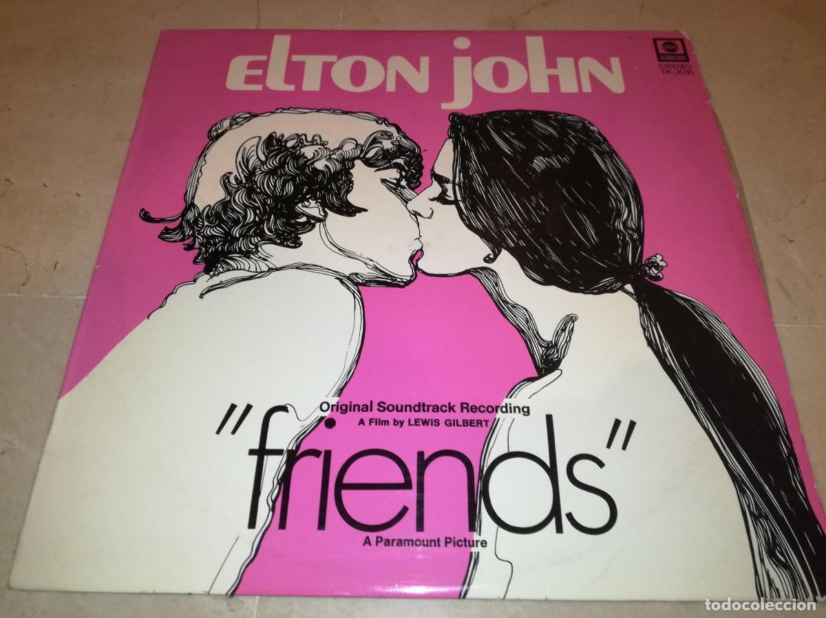 Discos de vinilo: ELTON JOHN-BSO DE LA PELICULA FRIENDS-ORIGINAL ESPA&Ntilde;OL 1976