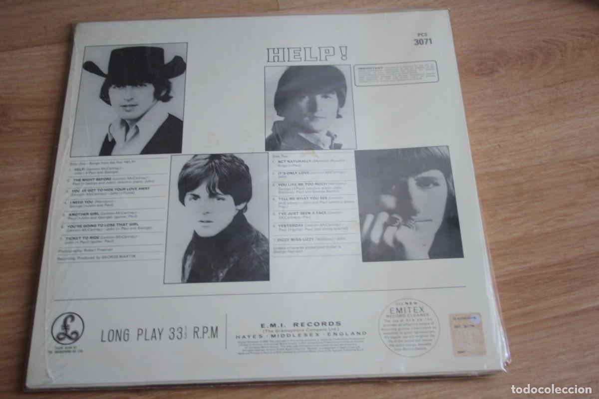 Discos de vinilo: THE BEATLES, HELP, PARLOPHONE, EMI, RE, NUEVO. - Foto 2