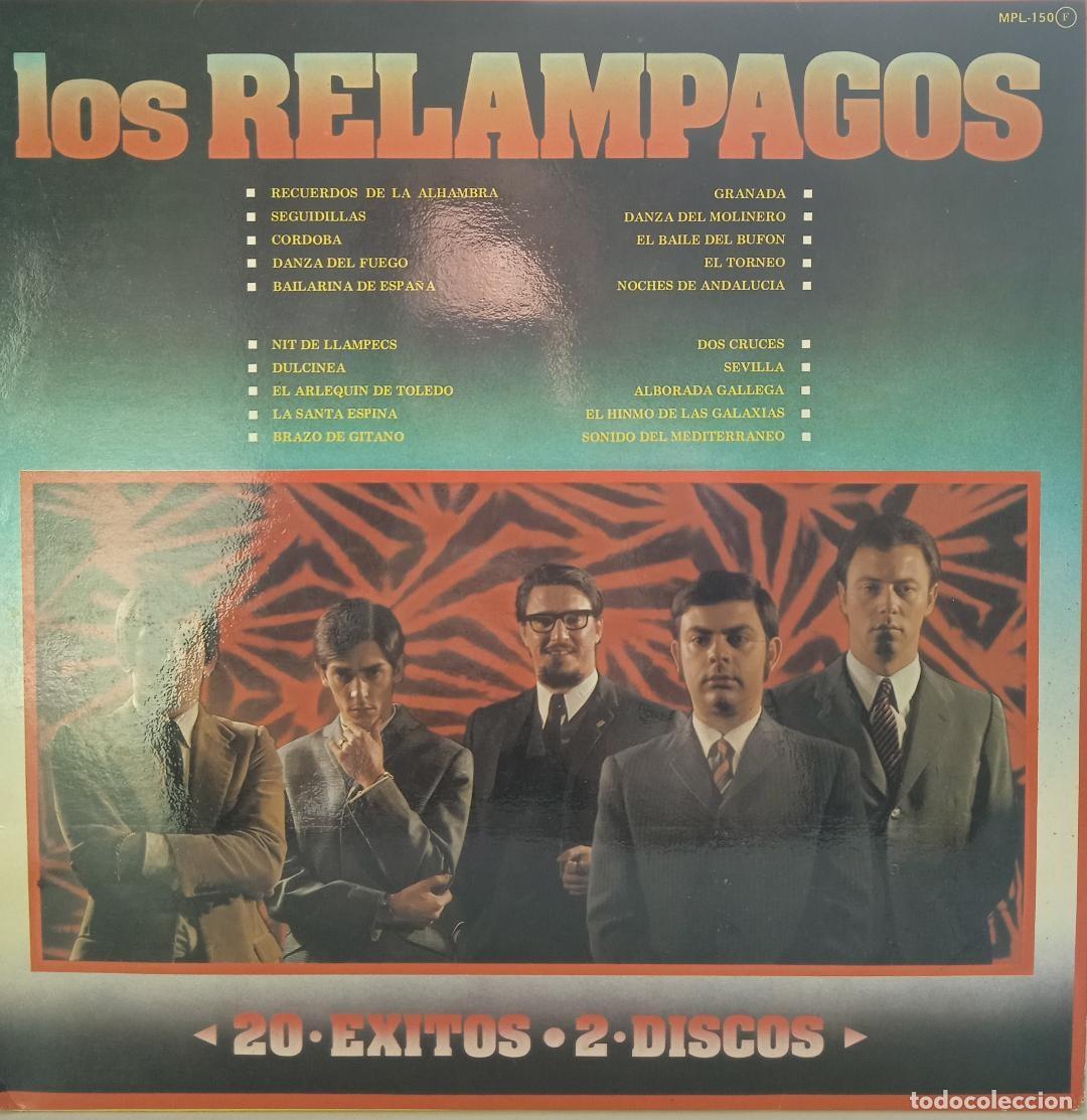Discos de vinilo: LOS REL&Aacute;MPAGOS DOBLE LP - Foto 1