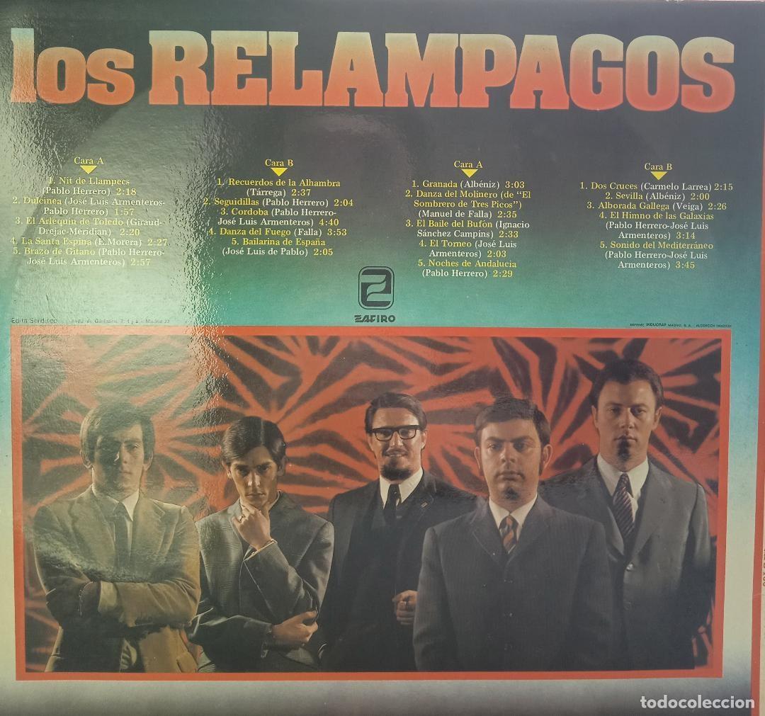 Discos de vinilo: LOS REL&Aacute;MPAGOS DOBLE LP - Foto 2
