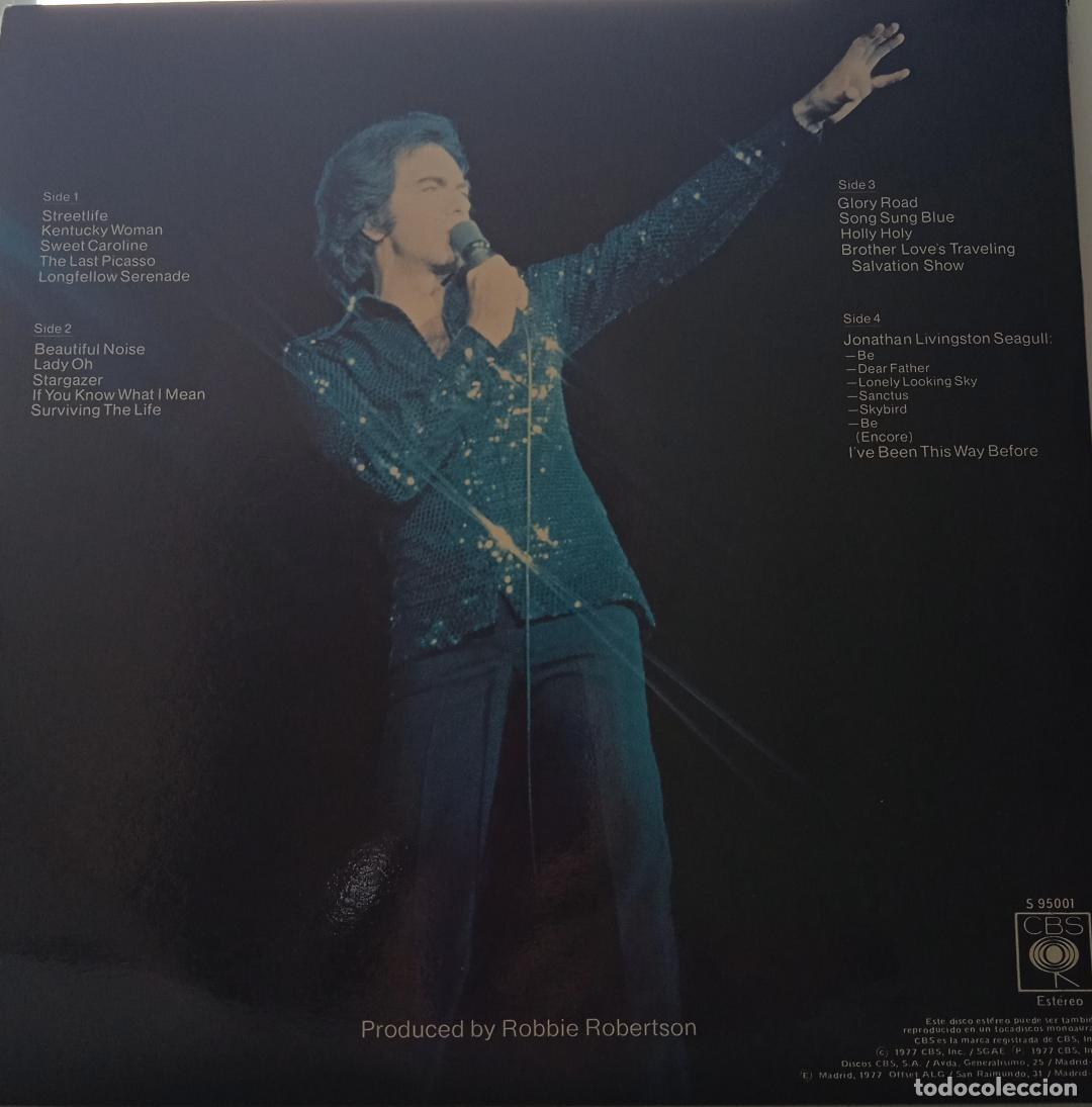 Discos de vinilo: NEIL DIAMOND CONCIERTO EN GRECIA - Foto 2