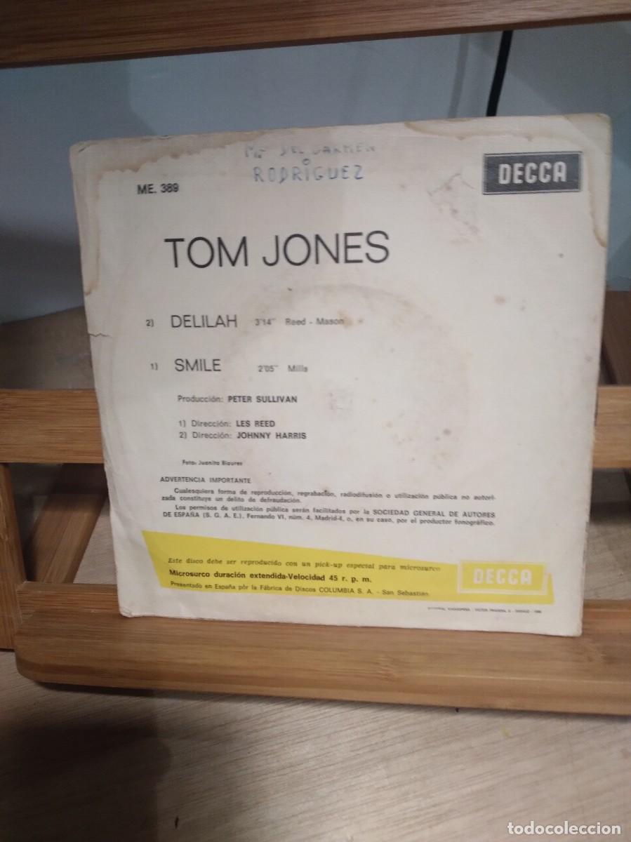Discos de vinilo: Tom Jones &ndash; Delilah - Single - - Foto 3