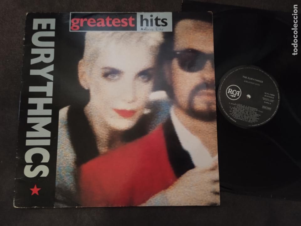 Discos de vinilo: THE EURYTHMICS. LP. GREATEST HITS. MADE IN SPAIN. 1991 - Foto 2