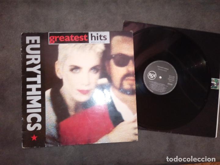 Discos de vinilo: THE EURYTHMICS. LP. GREATEST HITS. MADE IN SPAIN. 1991 - Foto 5