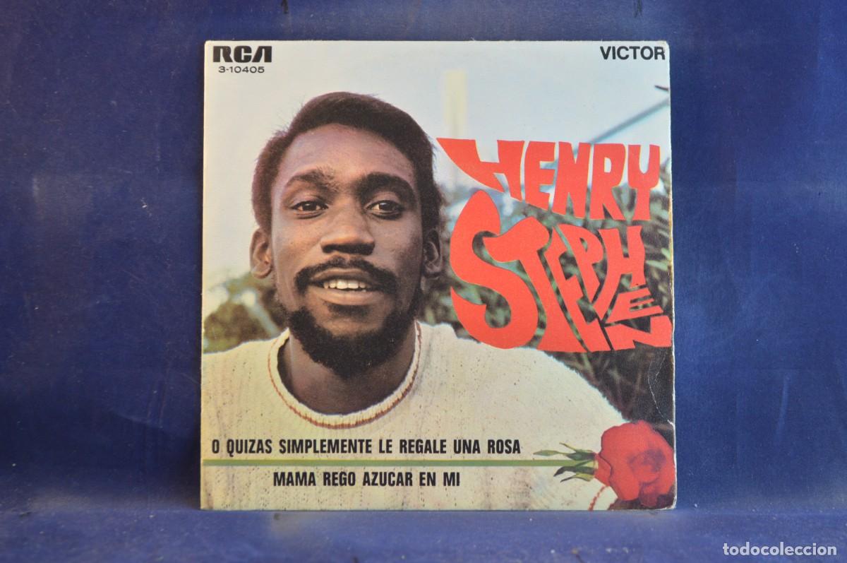 Discos de vinilo: HENRY STEPHEN - O QUIZAS SIMPLEMENTE LE REGALE UNA ROSA - SINGLE - Foto 1