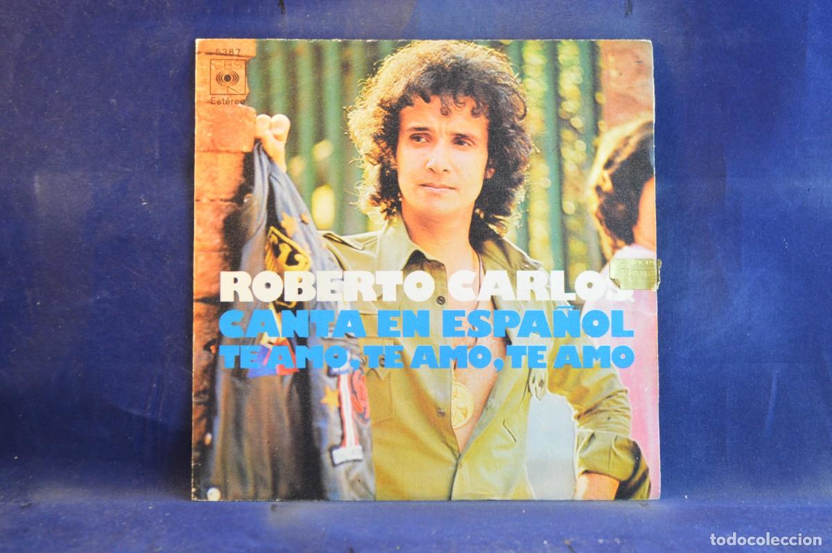 Discos de vinilo: ROBERTO CARLOS - CANTA EN ESPA&Ntilde;OL - SINGLE - Foto 1