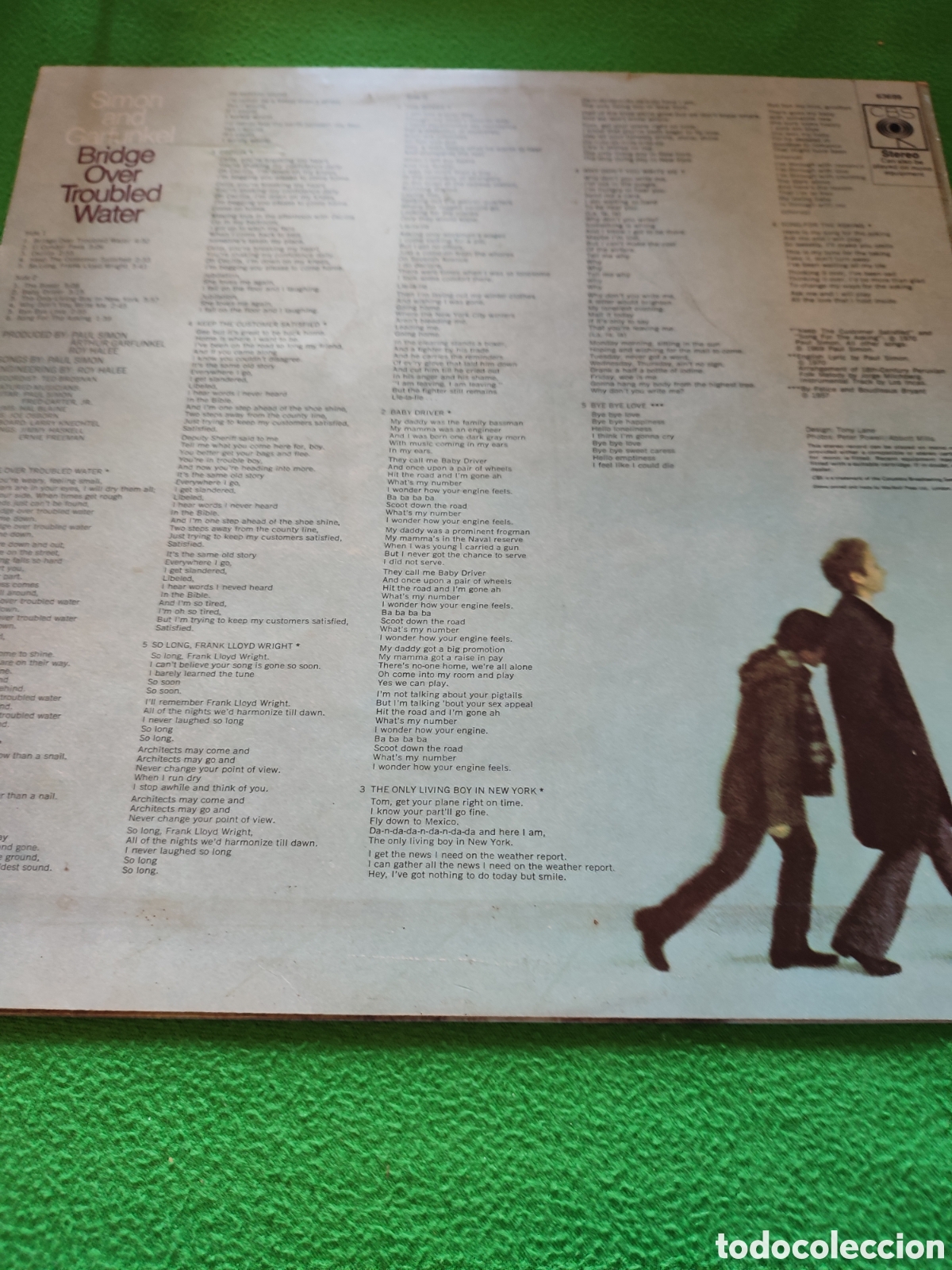 Discos de vinilo: Simon & Garfunkel - Bridge over troubled water - Foto 2