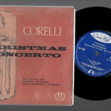 Discos de vinilo: SINGLE CORELLI CHRISTMAS CONCERTO