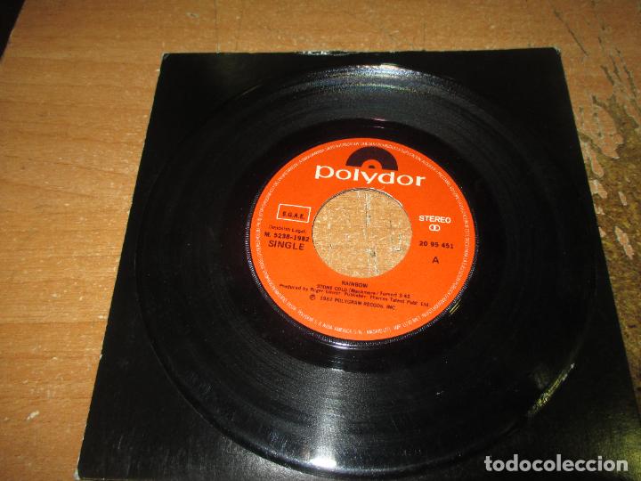 Discos de vinilo: RAINBOW - STONE COLD - SINGLE - SPAIN - POLYDOR - SOLO VINILO - L - - Foto 1