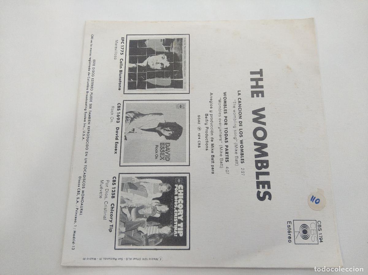 Discos de vinilo: THE WOMBLES/LA CANCION DE LOS WOMBLE/SINGLE. - Foto 3