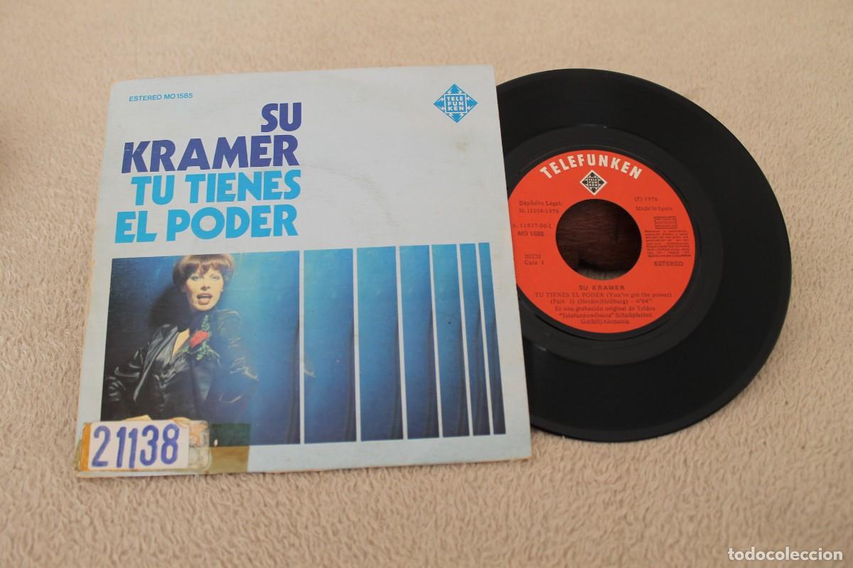 Discos de vinilo: SU KRAMER TU TIENES PODER SINGLE MADE IN SPAIN 1976 - Foto 1