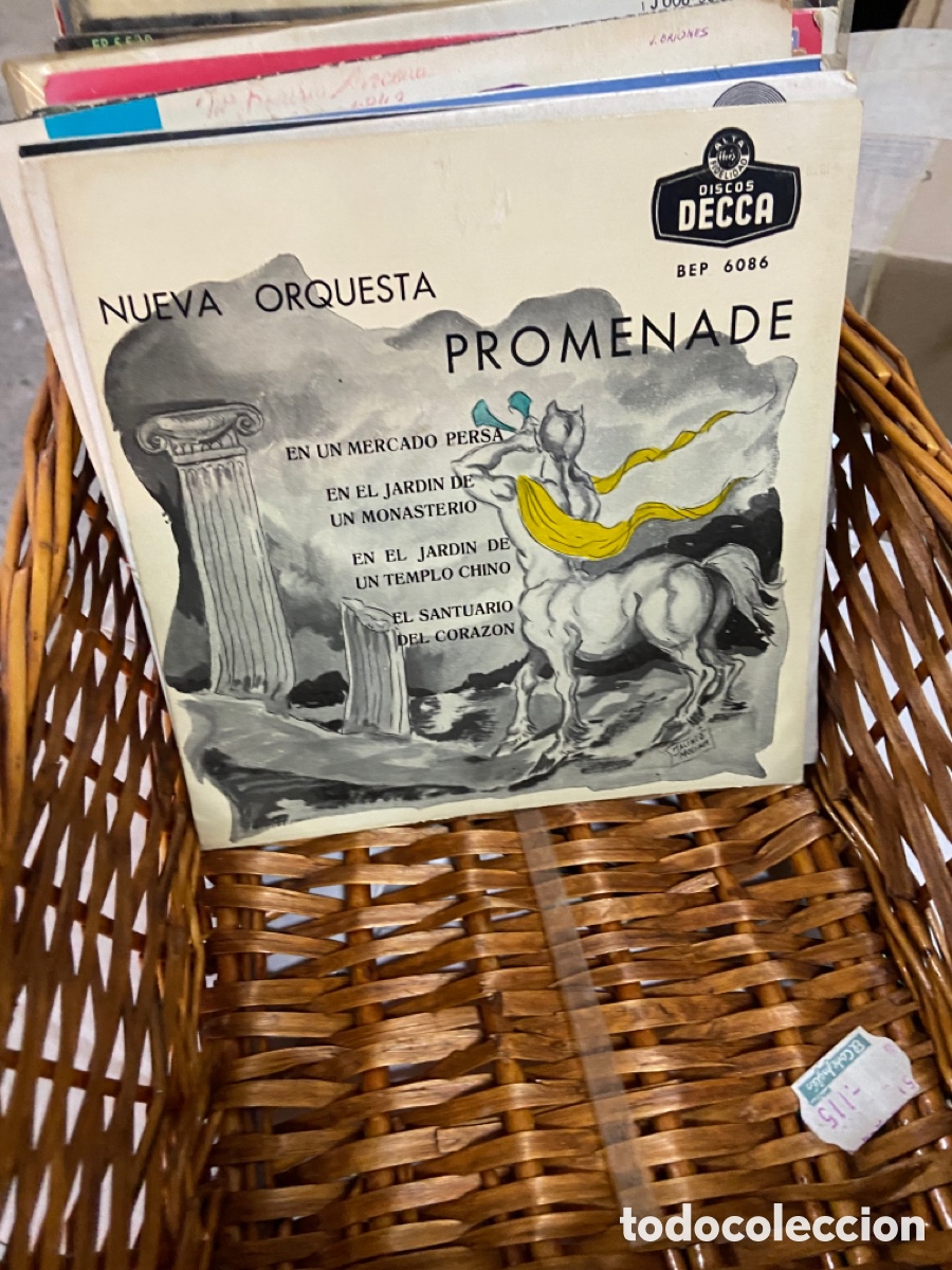 Discos de vinilo: Vinilo NUEVA ORQUESTA PROMENADE - Foto 1