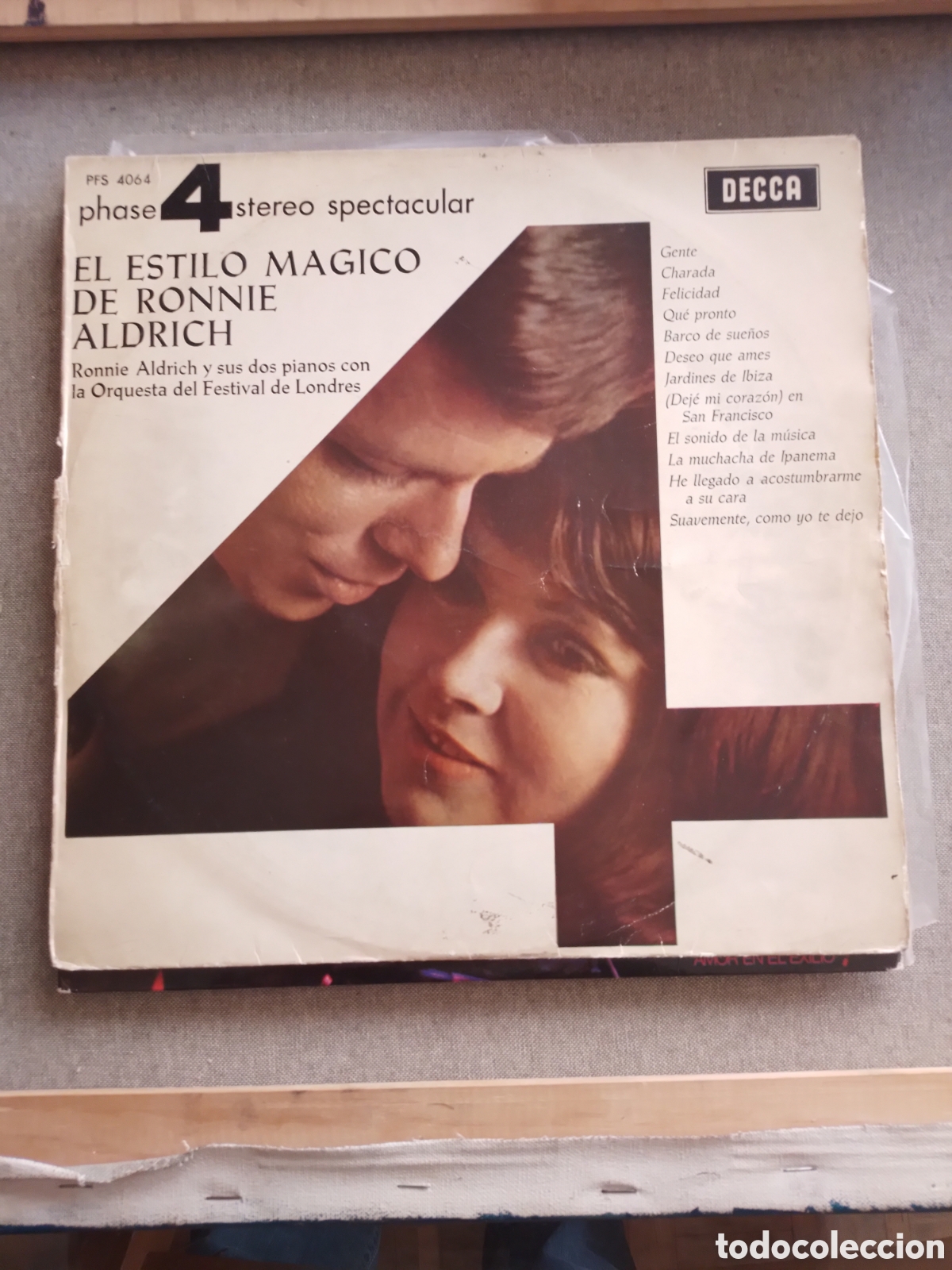 Discos de vinilo: Ronnie Aldrich. El estilo m&aacute;gico de... - Foto 1