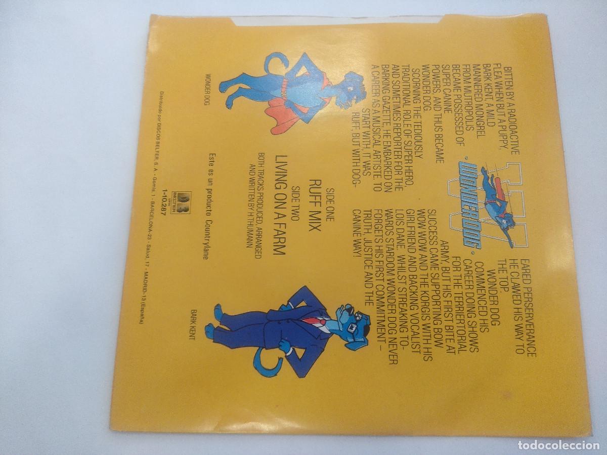 Discos de vinilo: WONDERDOG/RUFF MIX/SINGLE. - Foto 3