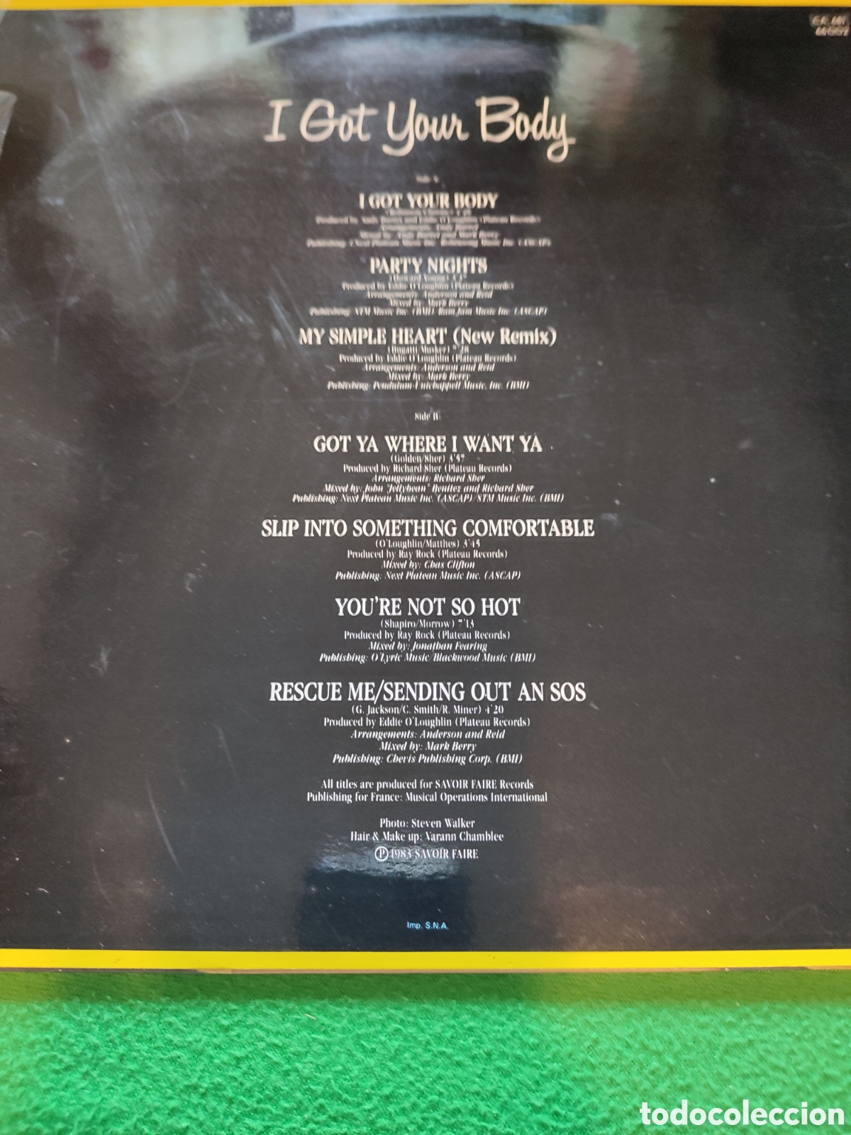 Discos de vinilo: Carol Douglas - I got your body - Foto 2