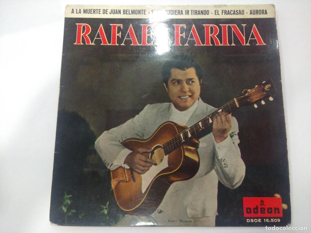 Discos de vinilo: RAFAEL FARI&Ntilde;A/A LA MUERTE DE JUAN BELMONTE/SINGLE. - Foto 1