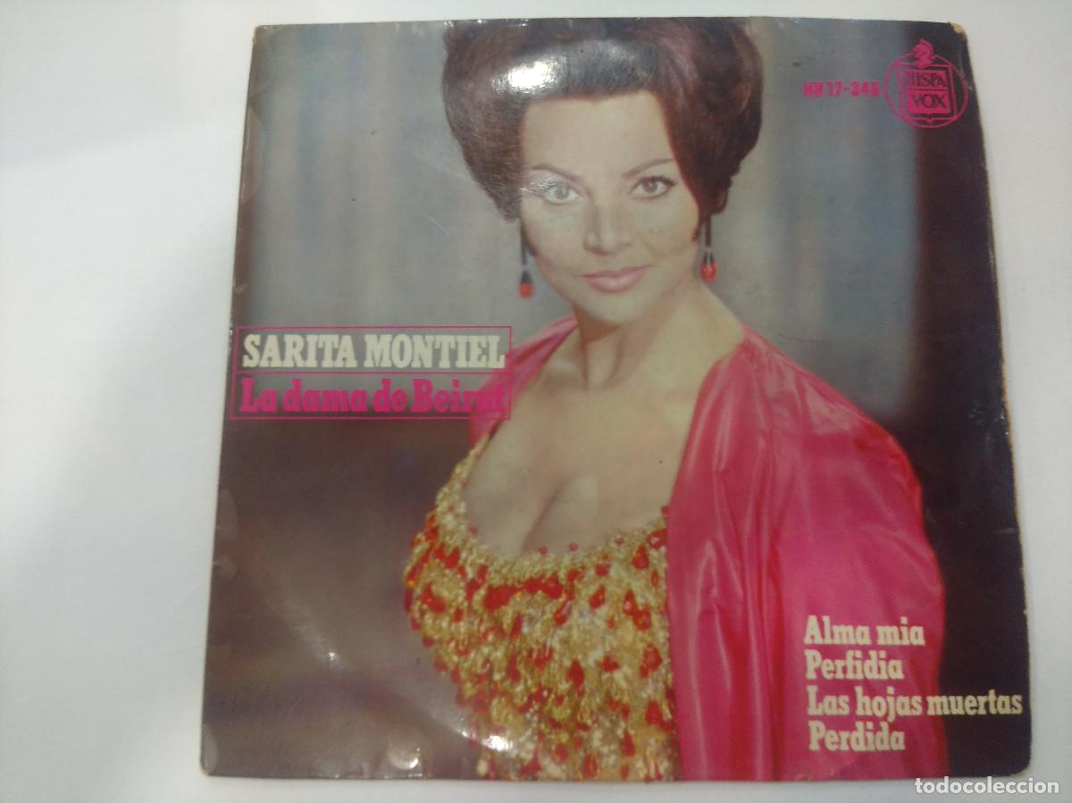 Discos de vinilo: SARITA MONTIEL/LA DAMA DE BEIRUT/SINGLE. - Foto 1
