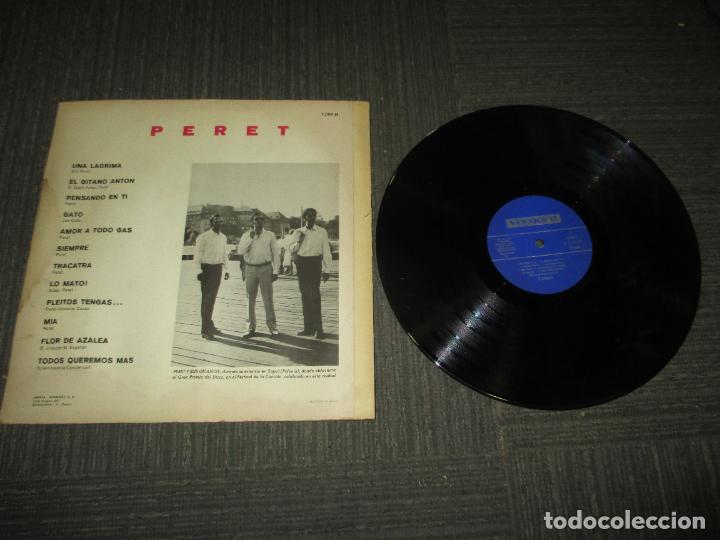 Discos de vinilo: PERET - PERET - SPAIN - VERGARA - REF 7.089-H - IBL - - Foto 2