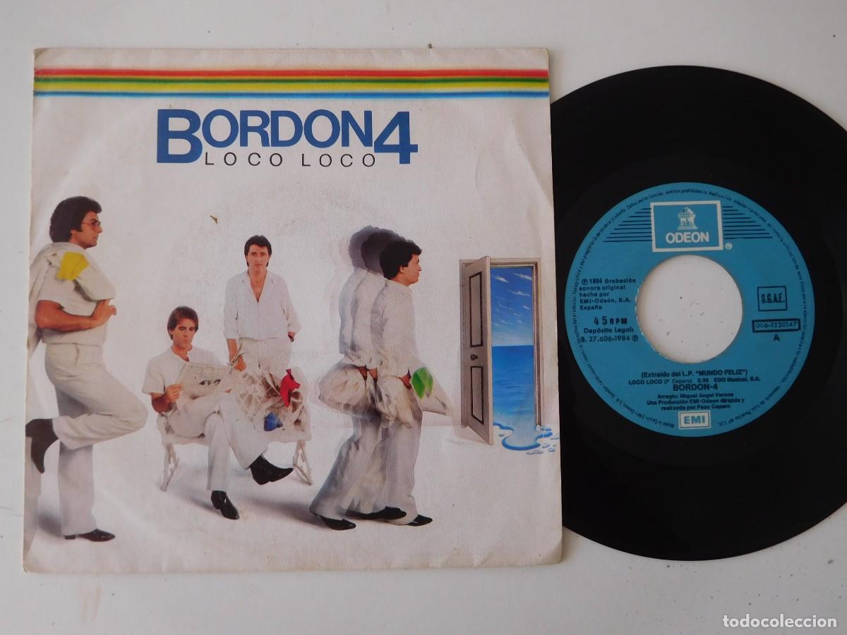 Discos de vinilo: Bordon 4 7 Single. Loco loco - Foto 1