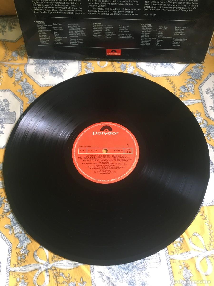 Discos de vinilo: Joe Cocker &lrm;&ndash; Space Captain - Live In Concert - Foto 3