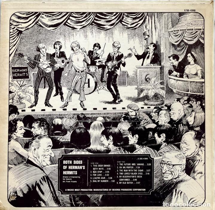 Discos de vinilo: HERMANS HERMITS, BOTH SIDES. LP ORIGINAL ESTADOS UNIDOS - Foto 2