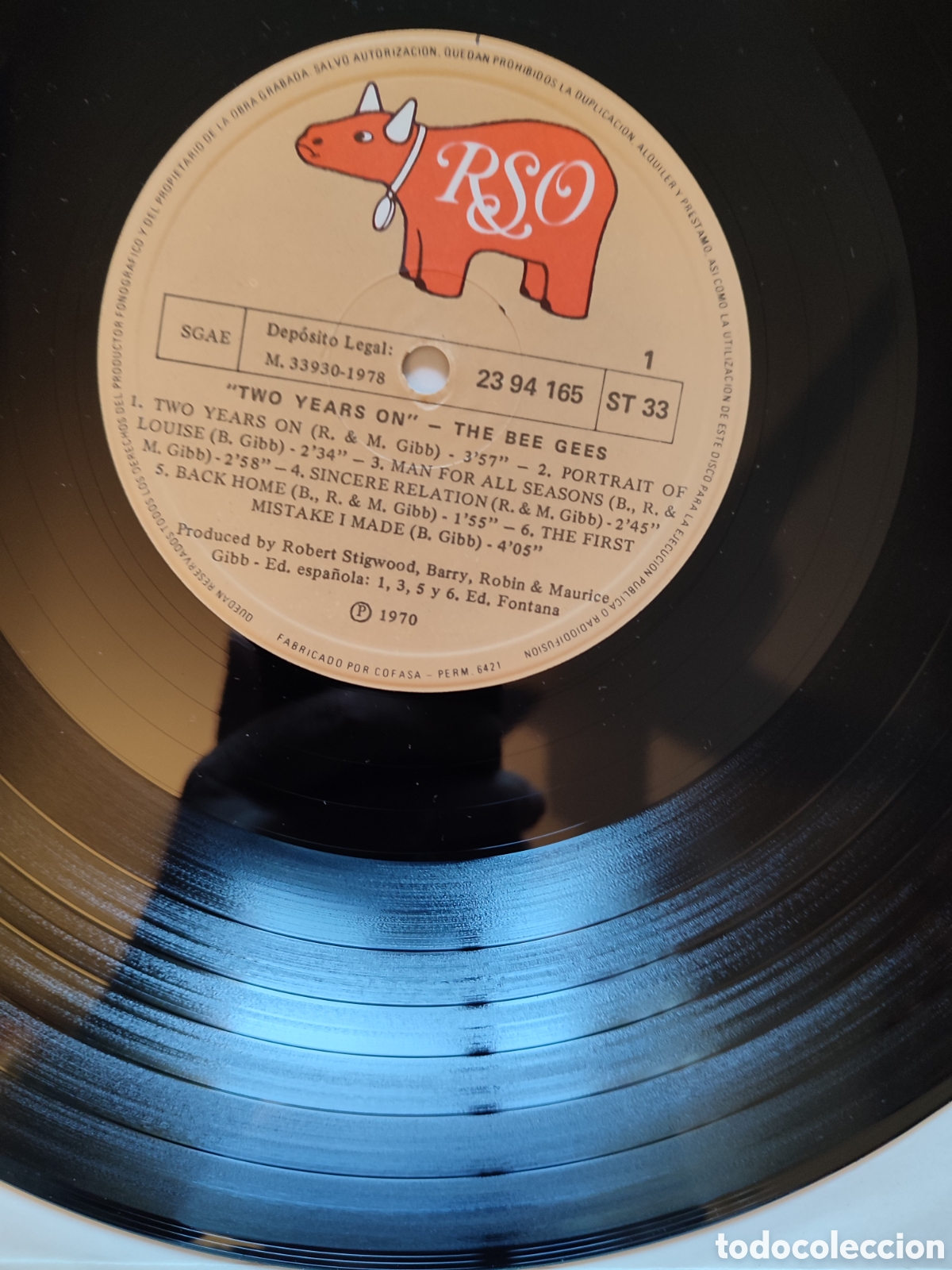 Discos de vinilo: Bee Gees - 2 Years on Vinilo Lp - Foto 3