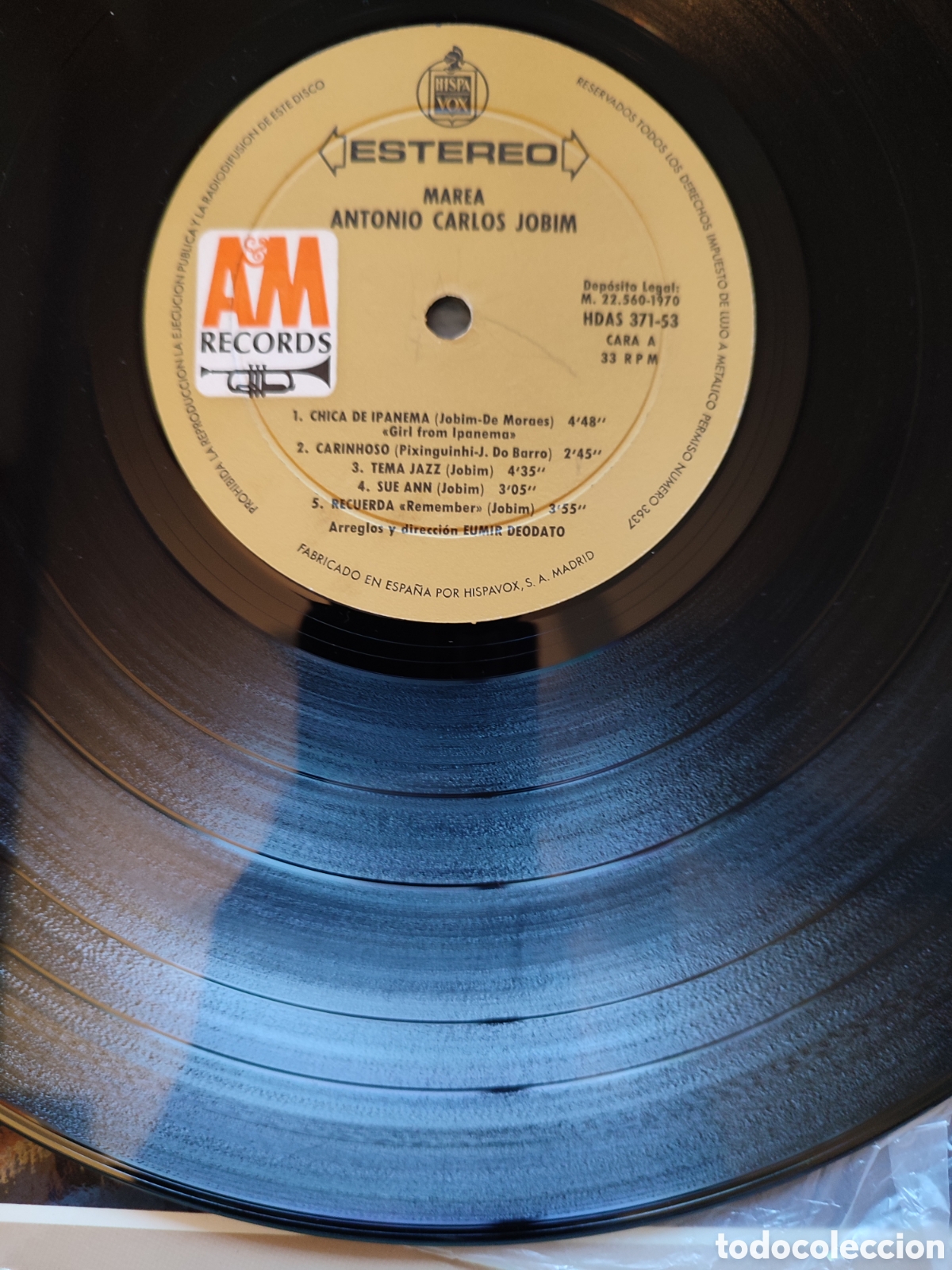 Discos de vinilo: Antonio Carlos Jobim - Marea - Foto 5