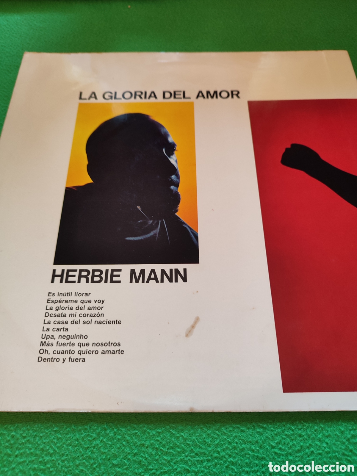 Discos de vinilo: Herbie Mann - La gloria del amor - Foto 2